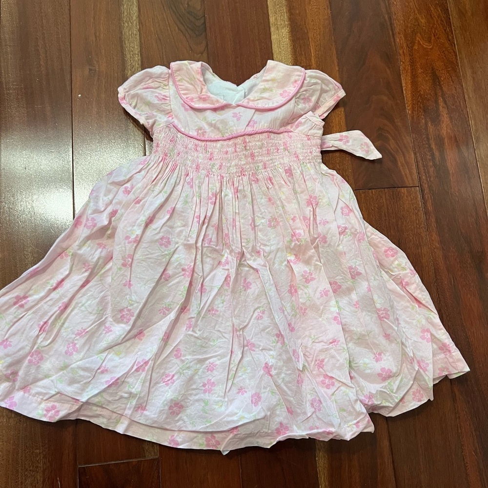 Laura Ashley Pink Floral Kids Dress 18M
